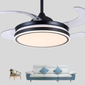 Ventilador de Techo Moderno con Luz LED