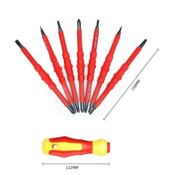 Kit de herramientas eléctricas con puntas imantadas y aisladas - Imagen 4