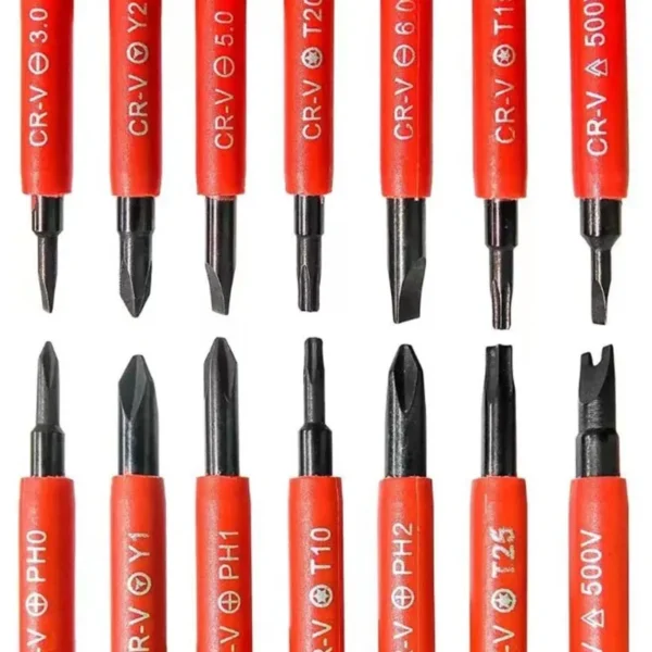 Kit de herramientas eléctricas con puntas imantadas y aisladas - Imagen 3