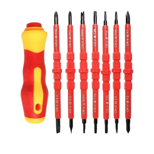 Kit de herramientas eléctricas con puntas imantadas y aisladas - Imagen 2