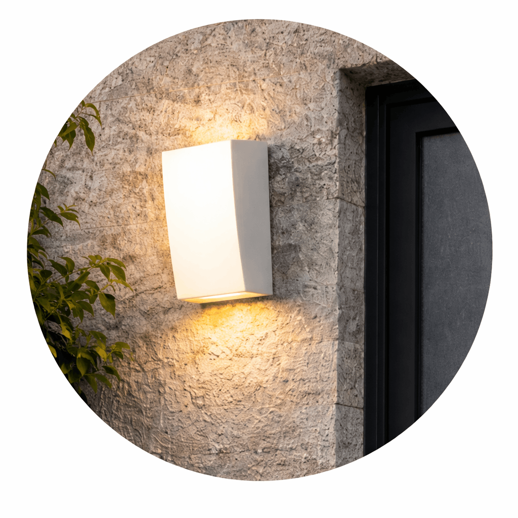 Apliques de exterior luz directa