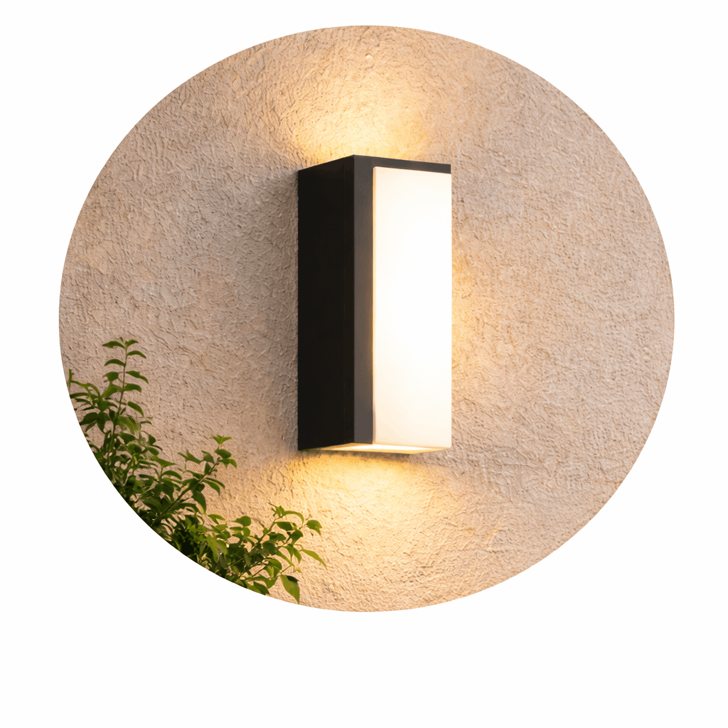 Apliques de exterior negros